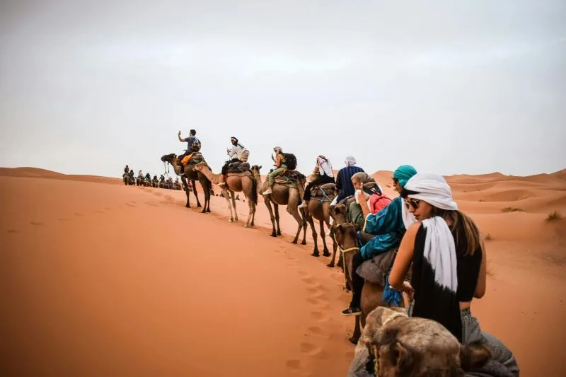 Merzouga – Camel trek & desert camp