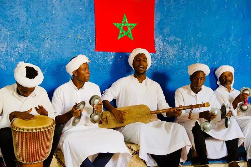 Gnawa musicians on 3 Day Desert Tour from Errachidia