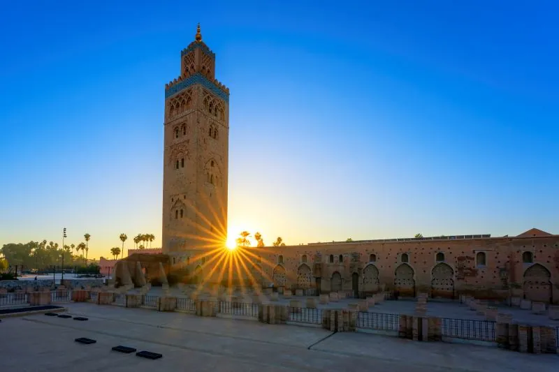 Koutoubia minaret on 12 Days Tour from Marrakech