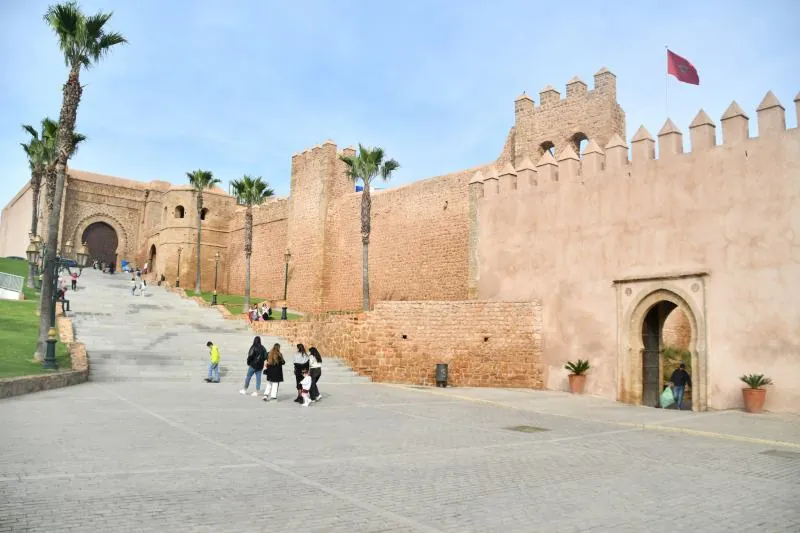 Udayas gate on 10 Days Morocco Tour from Fes