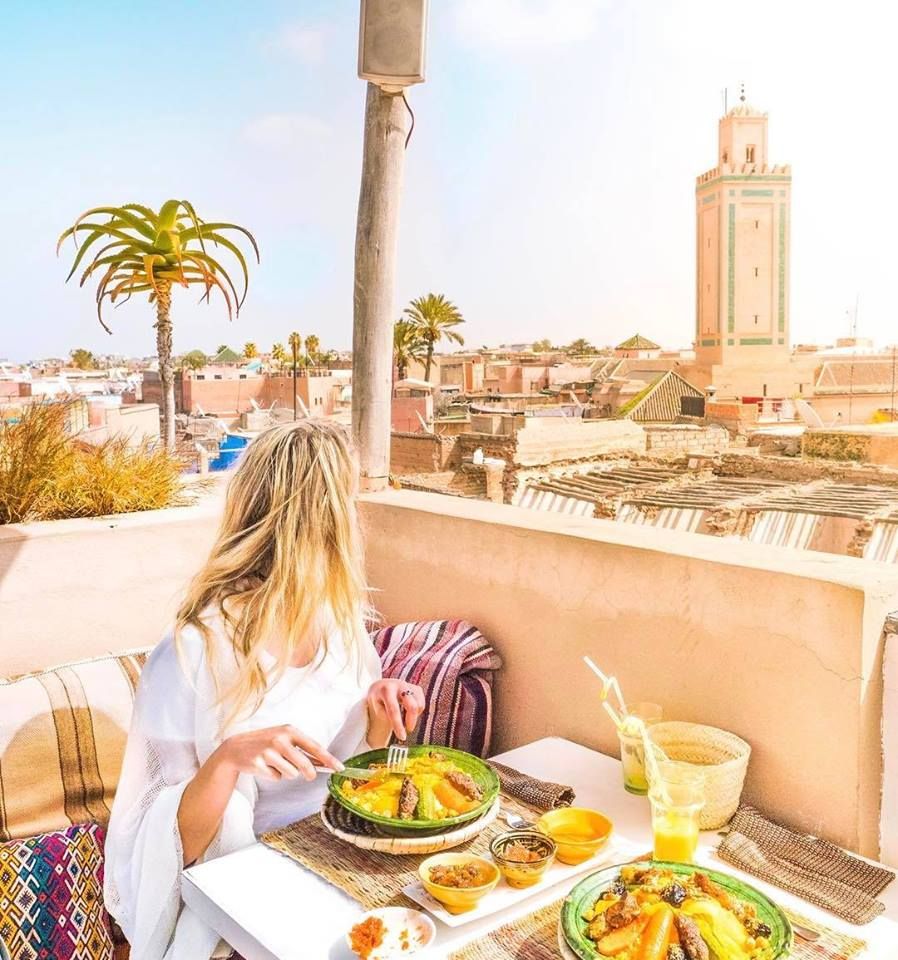 Lunch with a view Marrakech Congrats: tour marrakech in one day