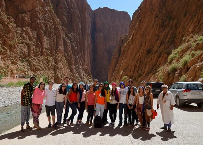 This Marrakech to Fes 4 days desert tour takes you across the High Atlas Mountains, ancient kasbahs, and the stunning Sahara Desert with camel trekking and luxury camping